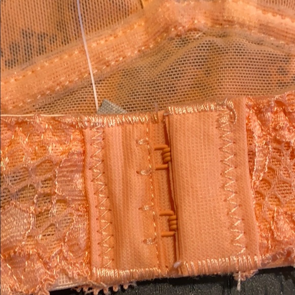 Free People Galloon Lace Halter Light Orange - Picture 3 of 5